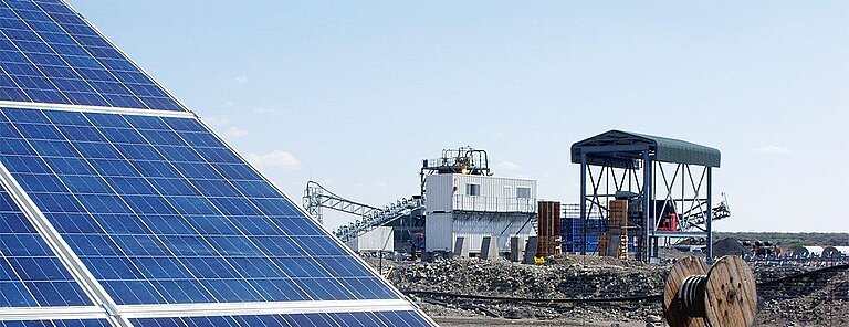 PV Diesel Hybrid Application Thabazimbi, South Africa