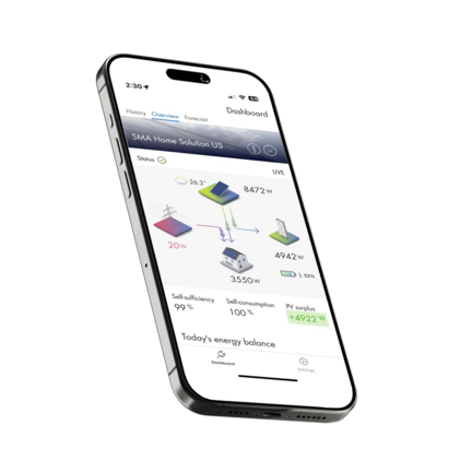 SMA Energy app