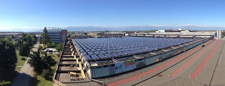 Co mercial PV System Settimo Torinese, Italy