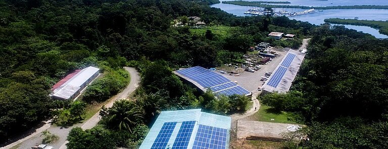 PV Diesel Hybrid Application Isla Bastimentos, Panama
