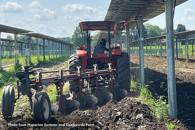 Photo from Hyperion Systems and Czajkowski Farm