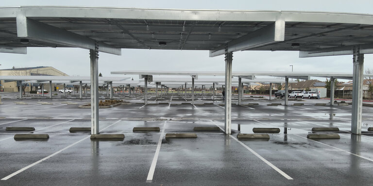 Cross City Church Solar Carport Installation