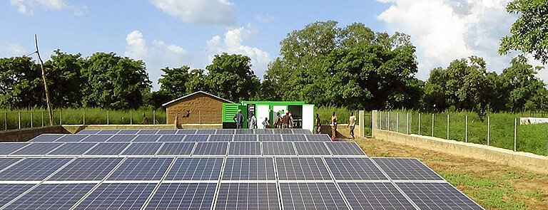 PV Diesel Hybrid Application Borgou, Benin