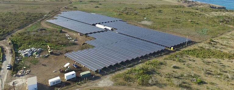 PV Diesel Hybrid Application St. Eustatius, Netherlands Antilles