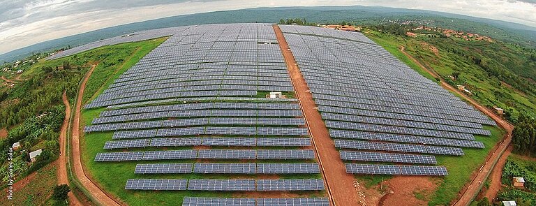 PV Power Plant Rwanda, East Africa