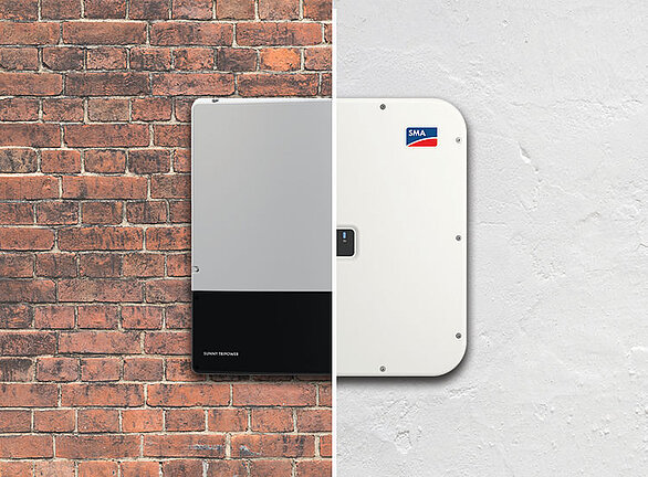 Repower existing commercial PV systems with SMA