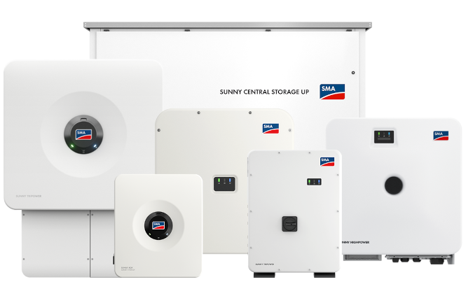 Solar inverters by SMA