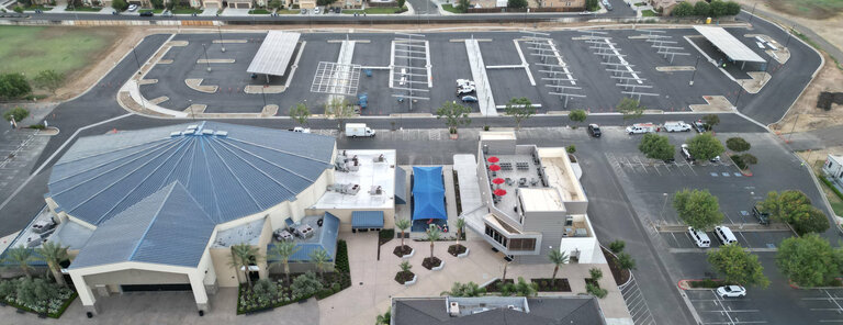 Cross City Church Solar Carport Installation